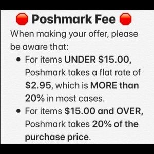 Poshmark Fees